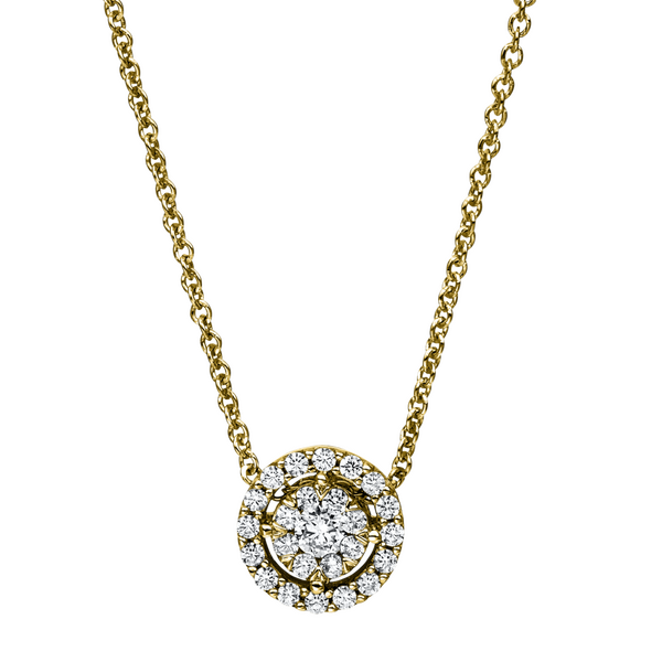 Brogle Classic Kette mit Diamantanhänger