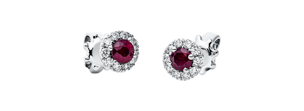 Brogle Classic ruby stud earrings Brogle Classic ruby stud earrings