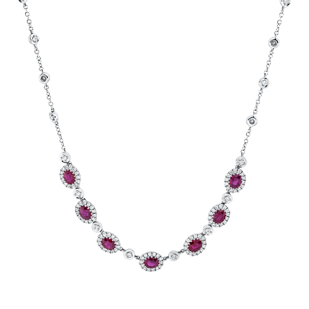 Brogle Selection ruby necklace