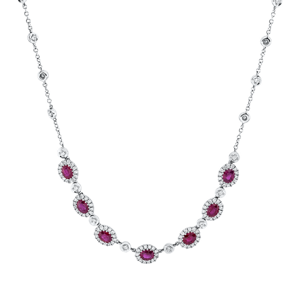 Brogle Selection ruby necklace