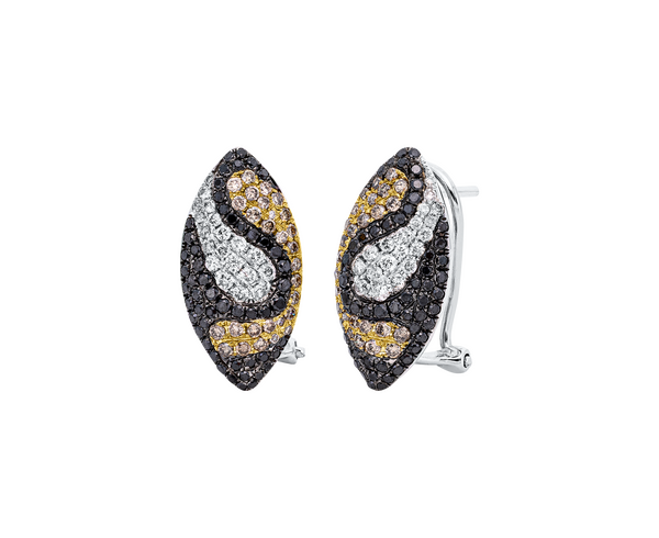 Brogle Classic Bicolor Diamantohrstecker Brogle Classic Bicolor Diamantohrstecker