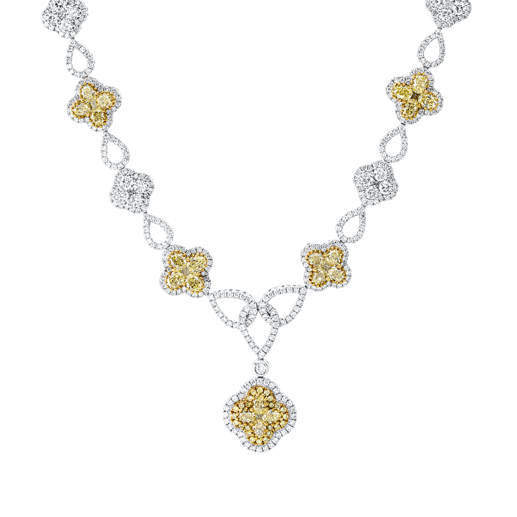 Brogle Selection bicolour diamond necklace Brogle Selection bicolour diamond necklace