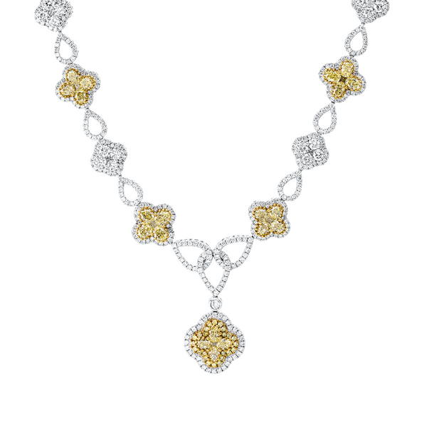Brogle Selection bicolour diamond necklace Brogle Selection bicolour diamond necklace