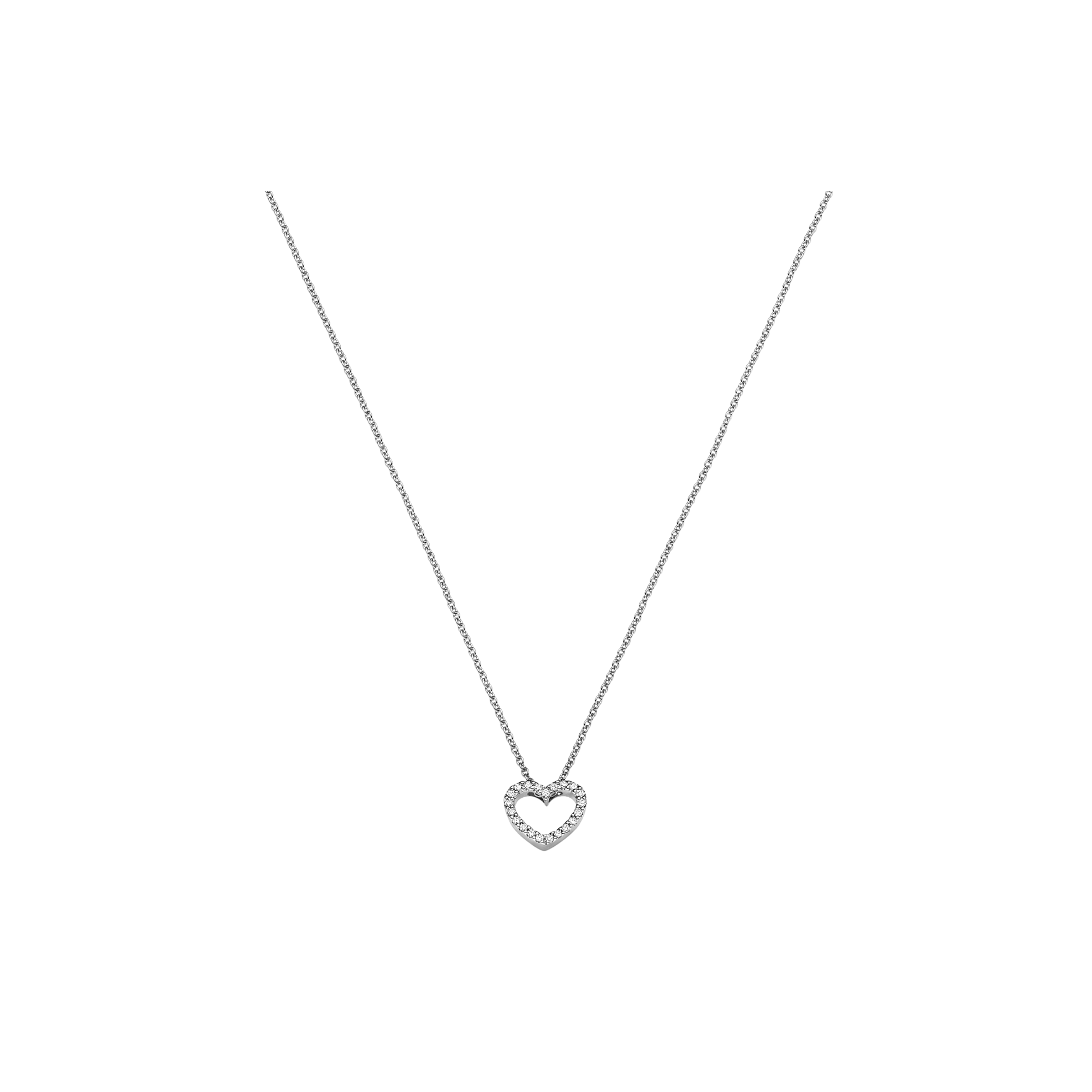 Brogle Classic Kette mit Diamantherz Brogle Classic Kette mit Diamantherz