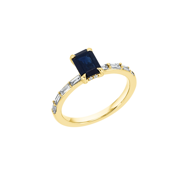 Brogle Classic sapphire ring