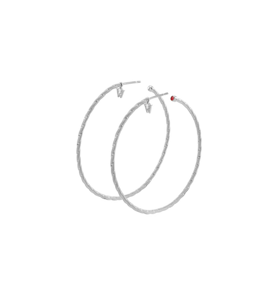 Wellendorff Brillance of the Sun hoop earrings