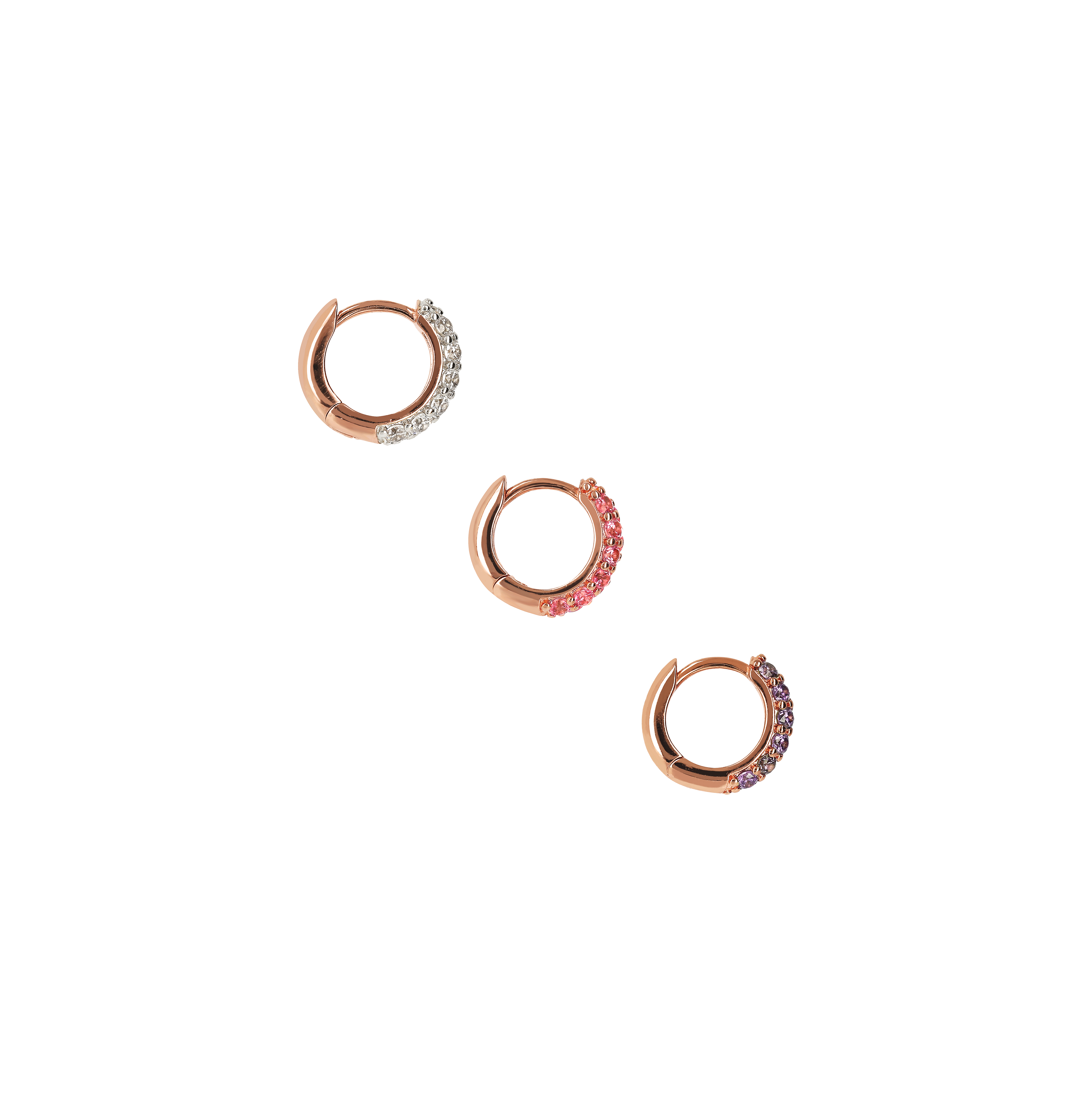 Bronzallure Altissima Creolen Set Bronzallure Altissima Creolen Set