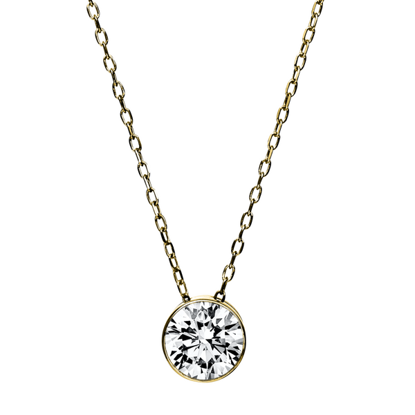Brogle solitaire necklace Sophie from 0.7 carat Brogle solitaire necklace Sophie from 0.7 carat