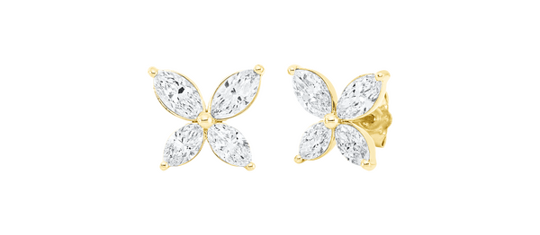 Brogle Selection diamond stud earrings Brogle Selection diamond stud earrings