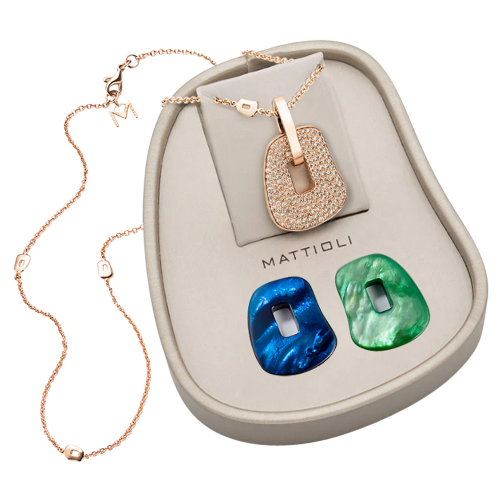 Mattioli Puzzle necklace box, medium size with 3 puzzles Mattioli Puzzle necklace box, medium size with 3 puzzles