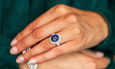 ks brogle farbstein ring