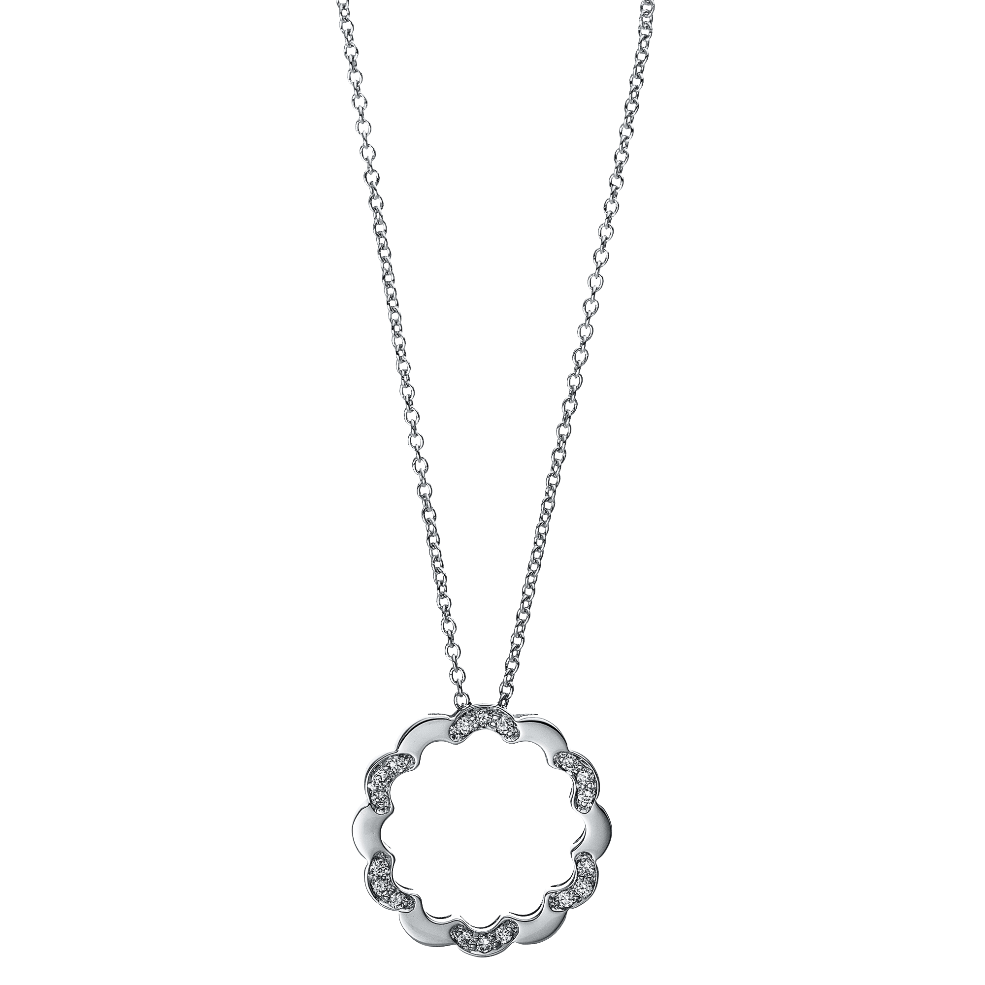 Brogle Classic Kette mit Diamantanhänger