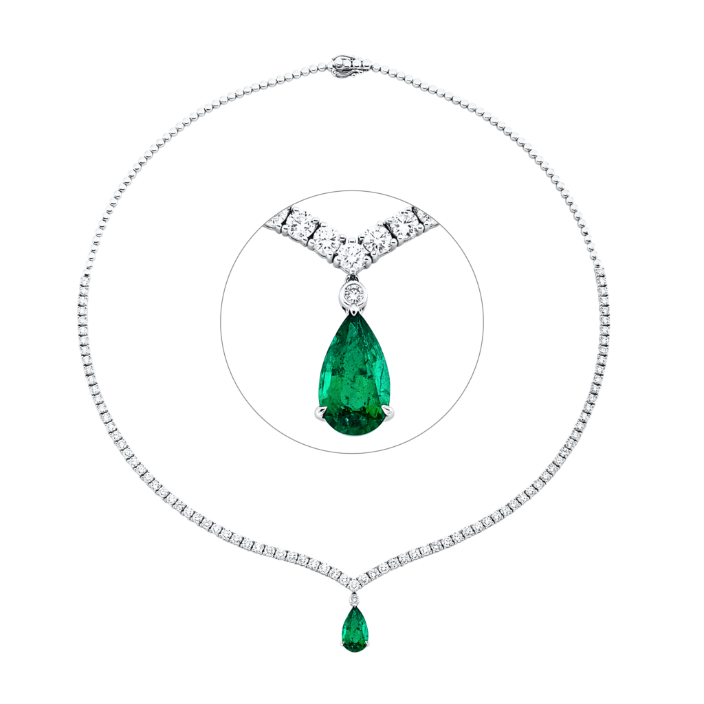 Brogle Selection emerald necklace