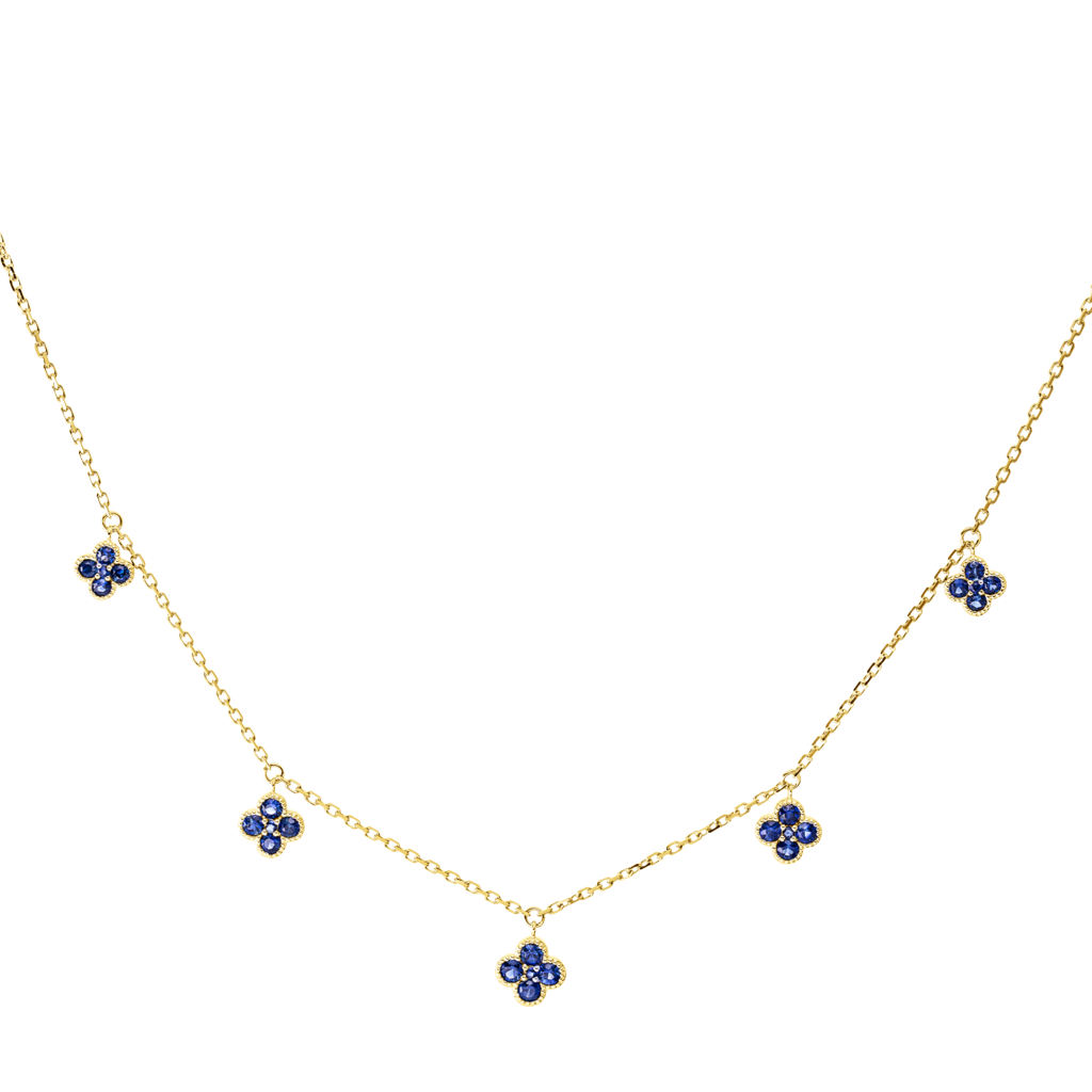 Brogle Classic necklace with sapphire pendant