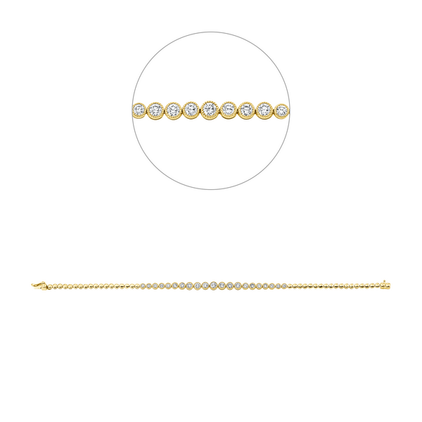 Brogle Classic diamond bracelet Brogle Classic diamond bracelet