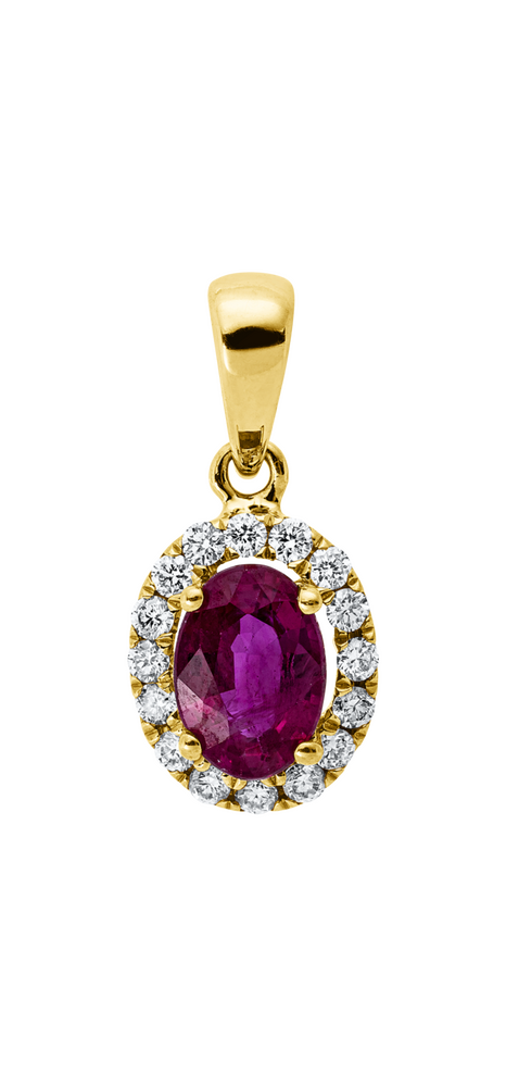 Brogle Classic ruby pendant