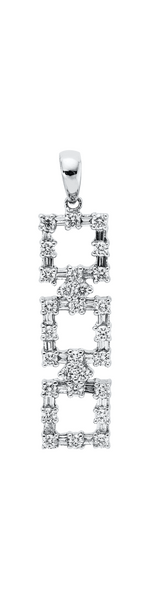 Brogle Classic diamond pendant