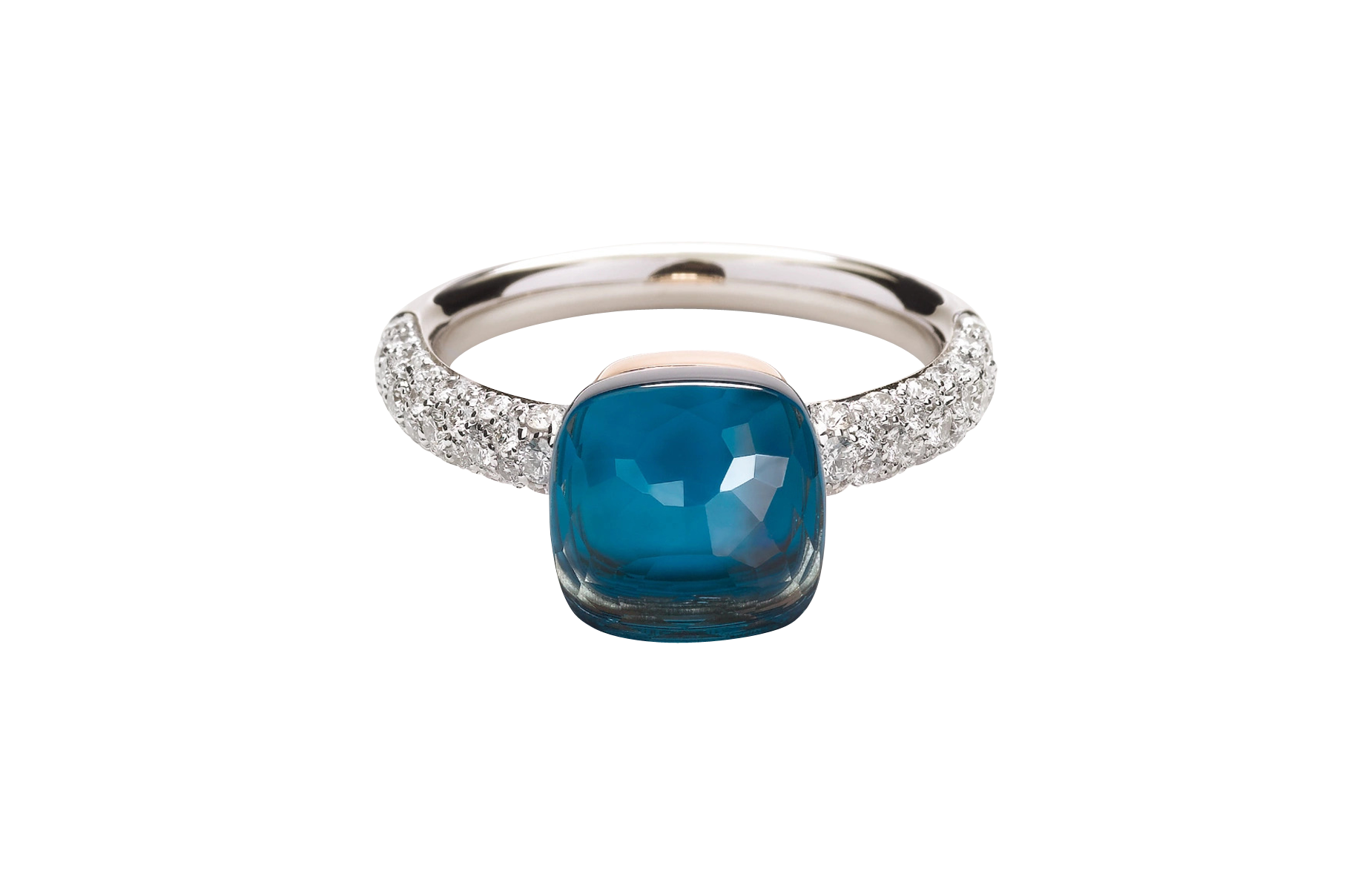 Pomellato Nudo Classic London Topaz Ring Pomellato Nudo Classic London Topaz Ring