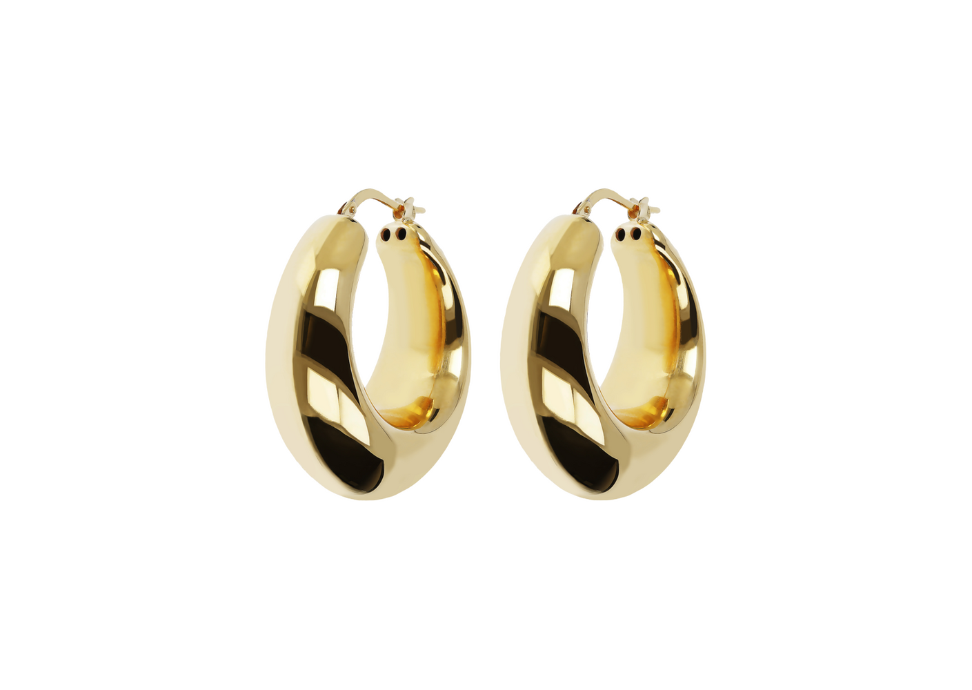 Bronzallure Golden Creolen Bronzallure Golden Creolen