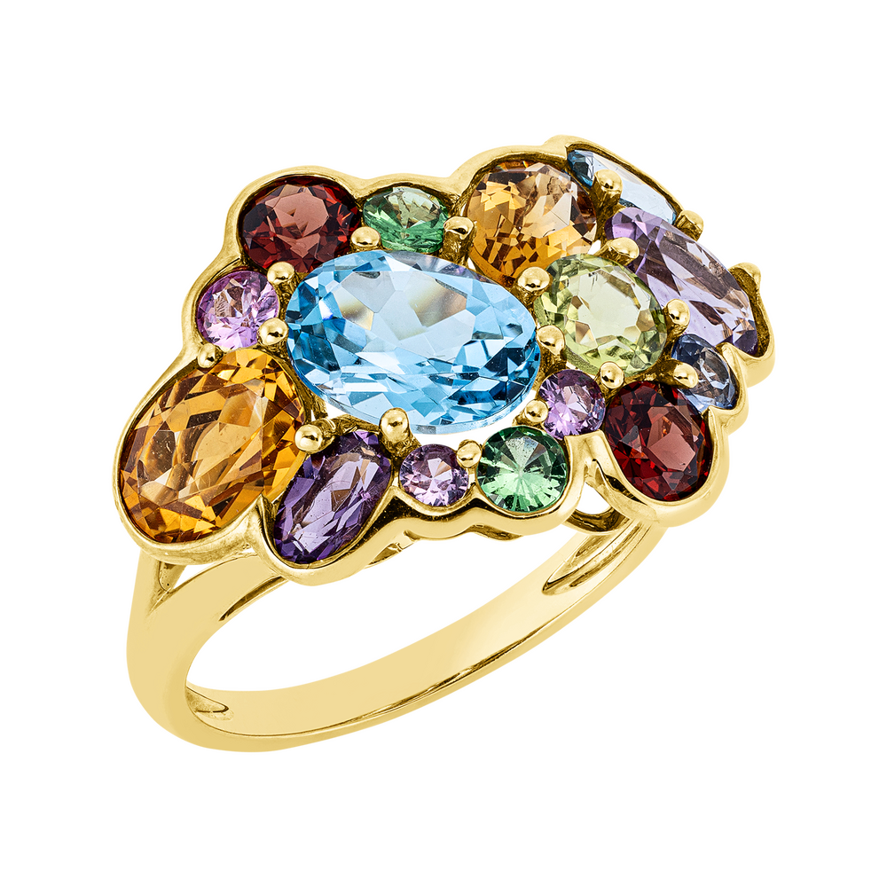 Brogle Selection Rainbow sapphire ring