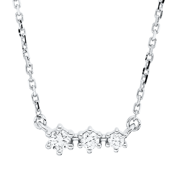Brogle Classic necklace with diamond pendant
