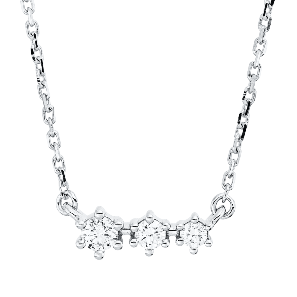 Brogle Classic necklace with diamond pendant Brogle Classic necklace with diamond pendant