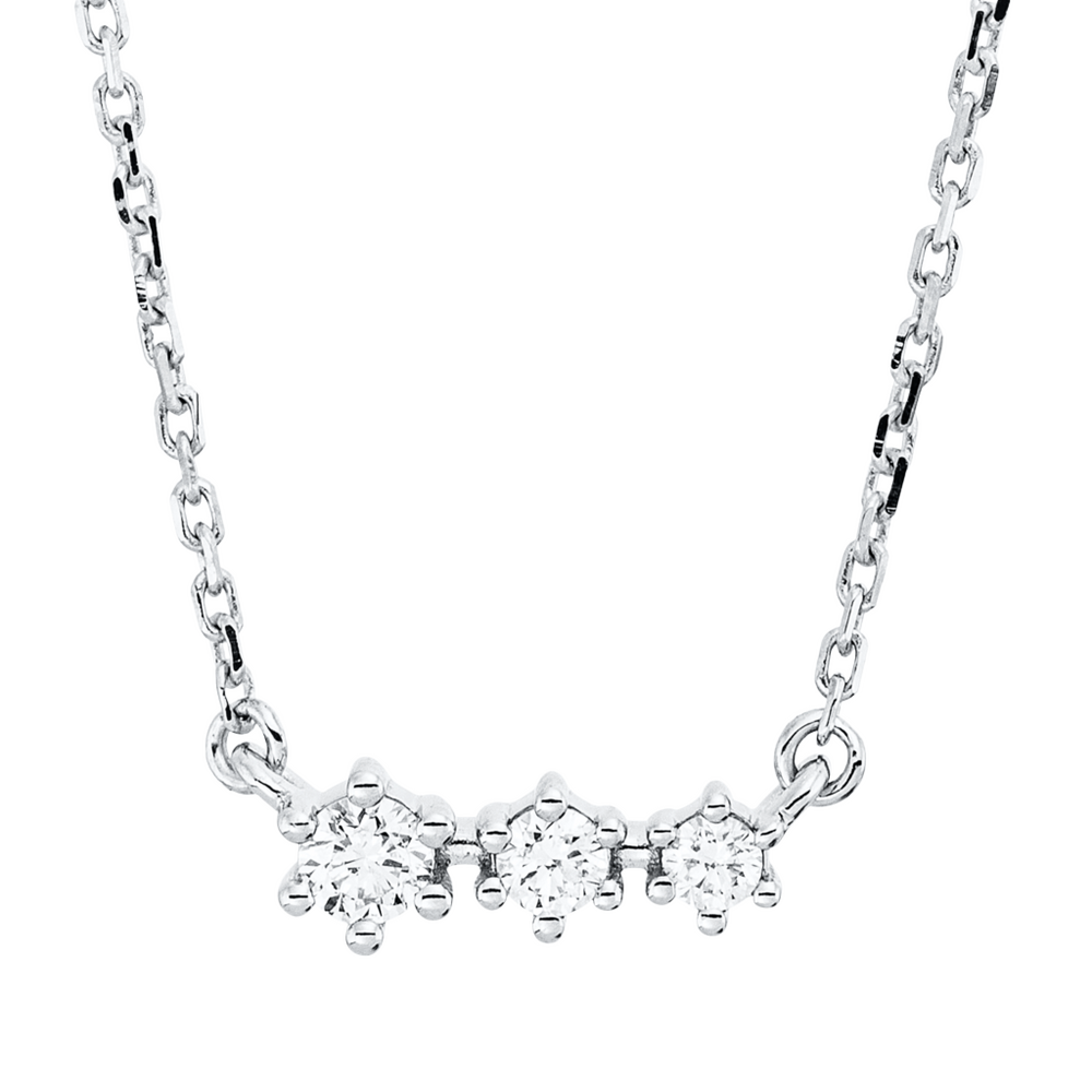 Brogle Classic necklace with diamond pendant Brogle Classic necklace with diamond pendant