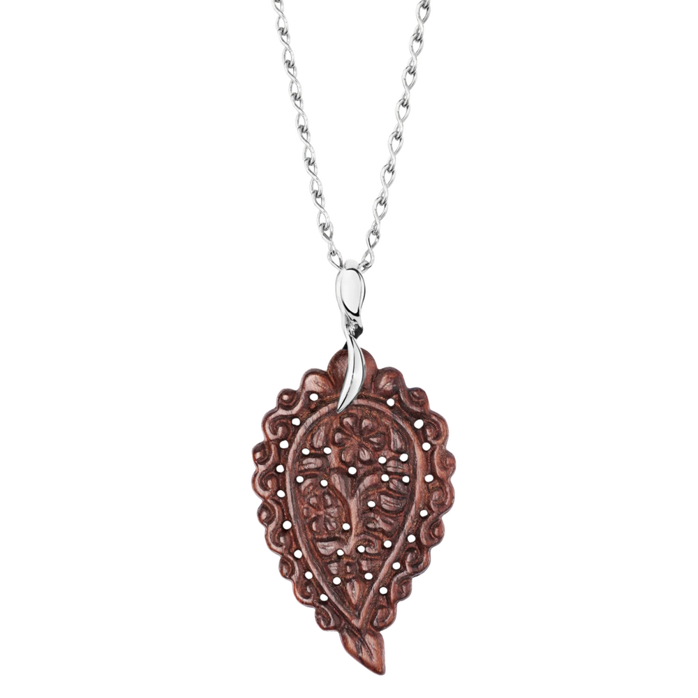 Tamara Comolli Leaf Snakewood M Pendant