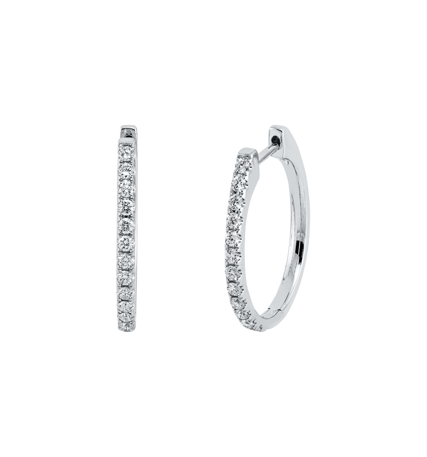 Brogle Classic Diamantcreolen