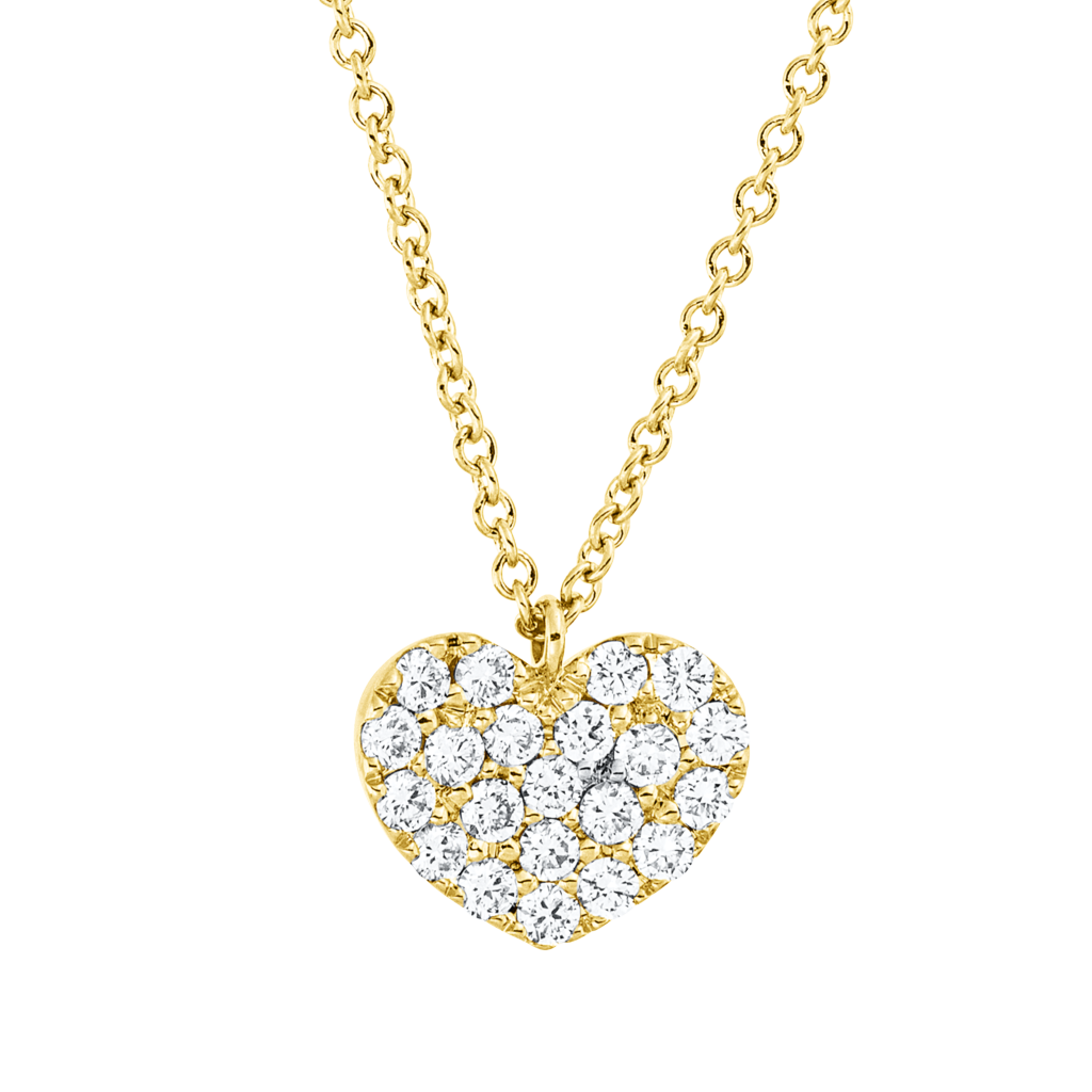 Brogle Classic Kette mit Diamantherz
