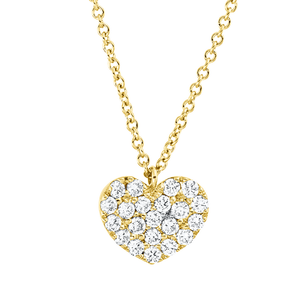 Brogle Classic Kette mit Diamantherz Brogle Classic Kette mit Diamantherz