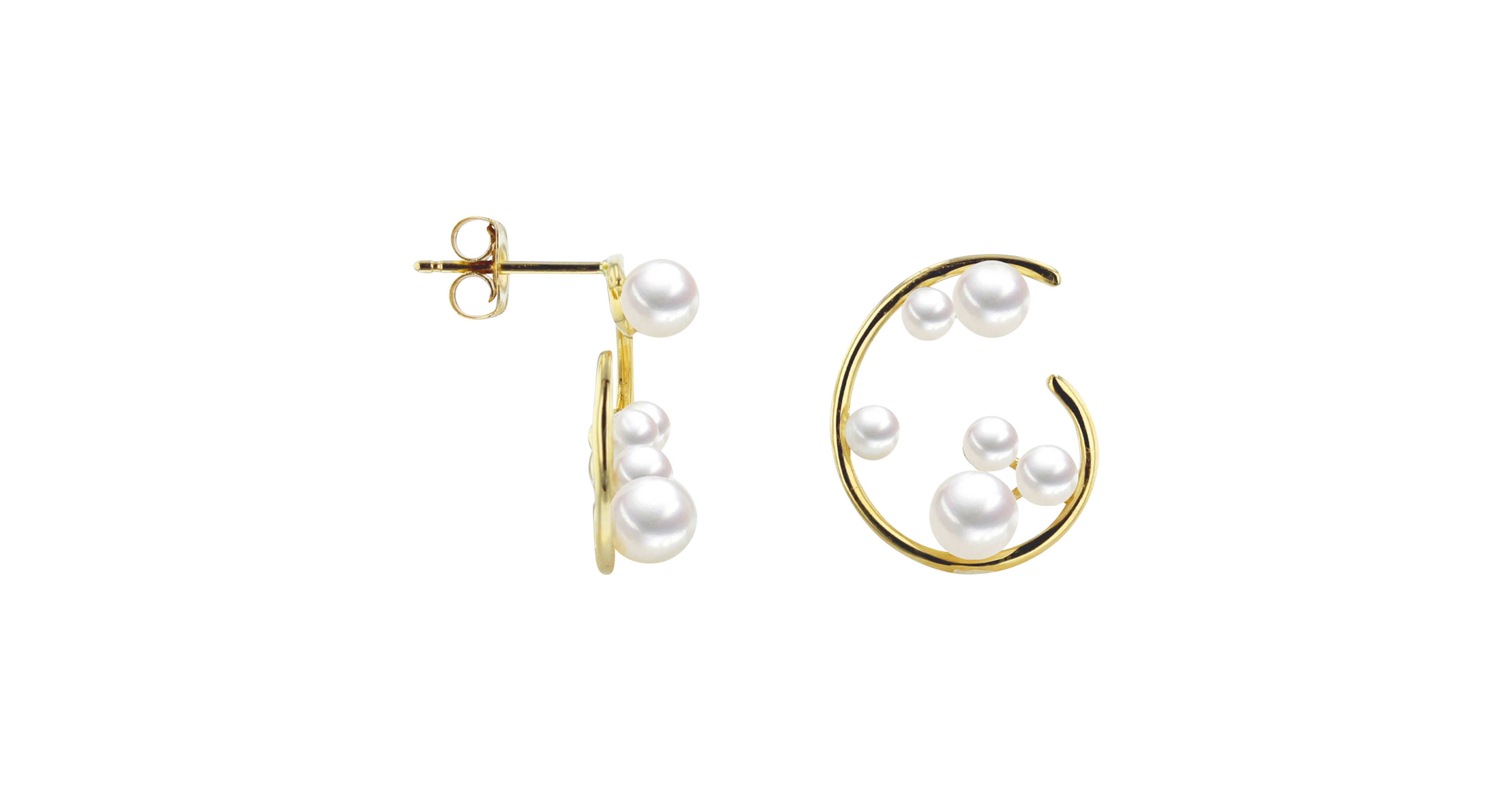 Brogle Classic freshwater pearl stud earrings Brogle Classic freshwater pearl stud earrings