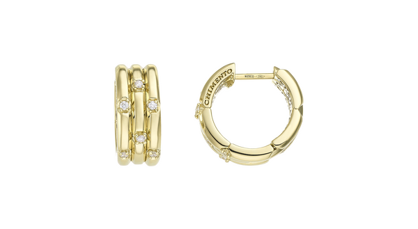 Chimento Chocolat Hoop Earrings Chimento Chocolat Hoop Earrings