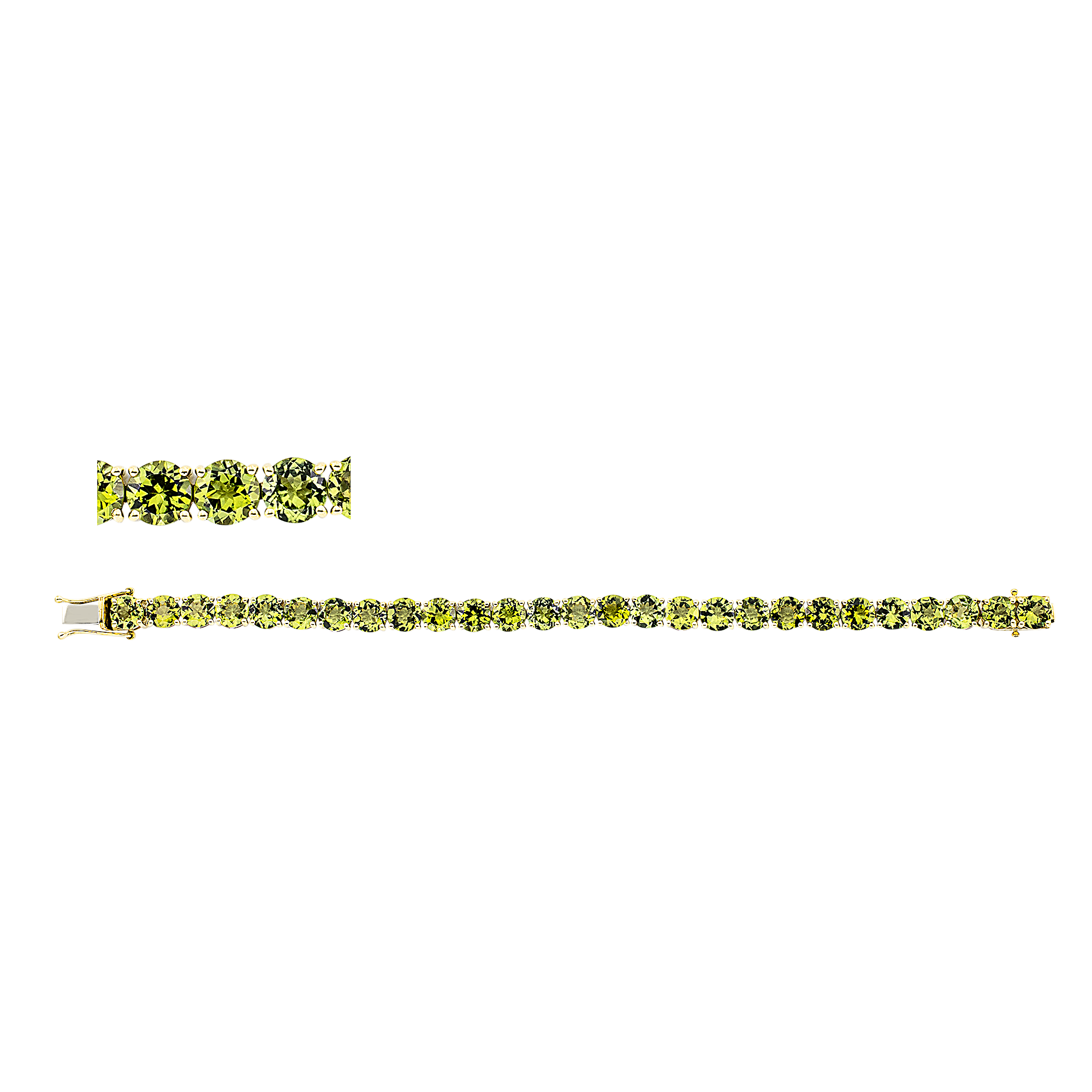 Brogle Selection peridot bracelet Brogle Selection peridot bracelet