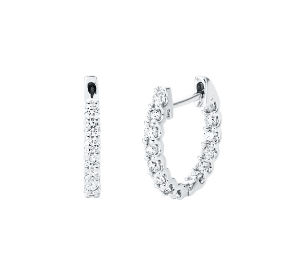 Brogle Classic Diamantcreolen Brogle Classic Diamantcreolen