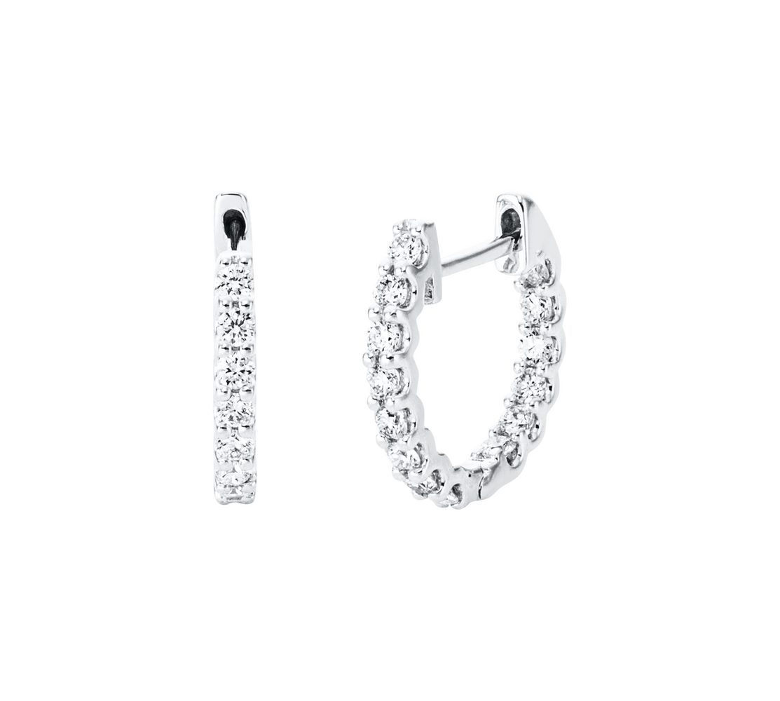 Brogle Classic Diamantcreolen Brogle Classic Diamantcreolen