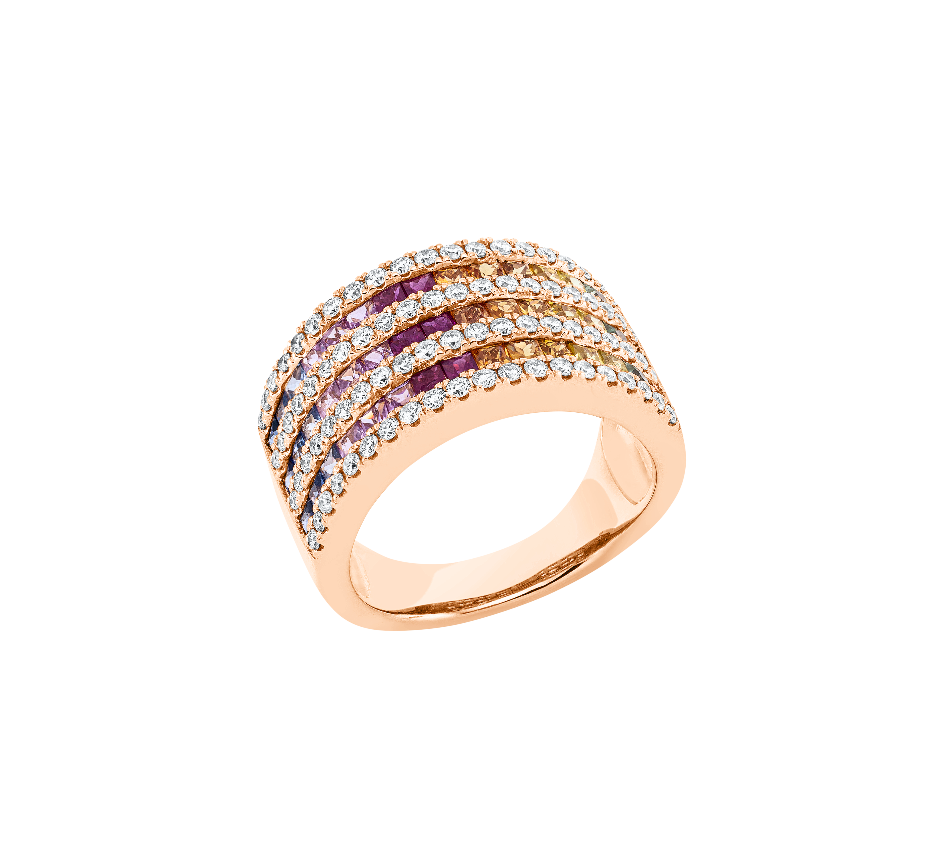 Brogle Selection Saphirring Rainbow Brogle Selection Saphirring Rainbow