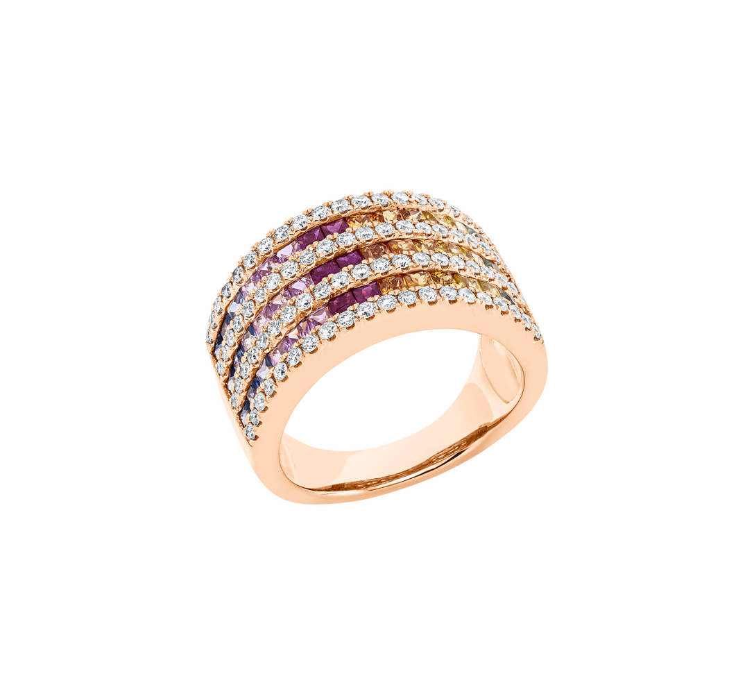 Brogle Selection Saphirring Rainbow Brogle Selection Saphirring Rainbow