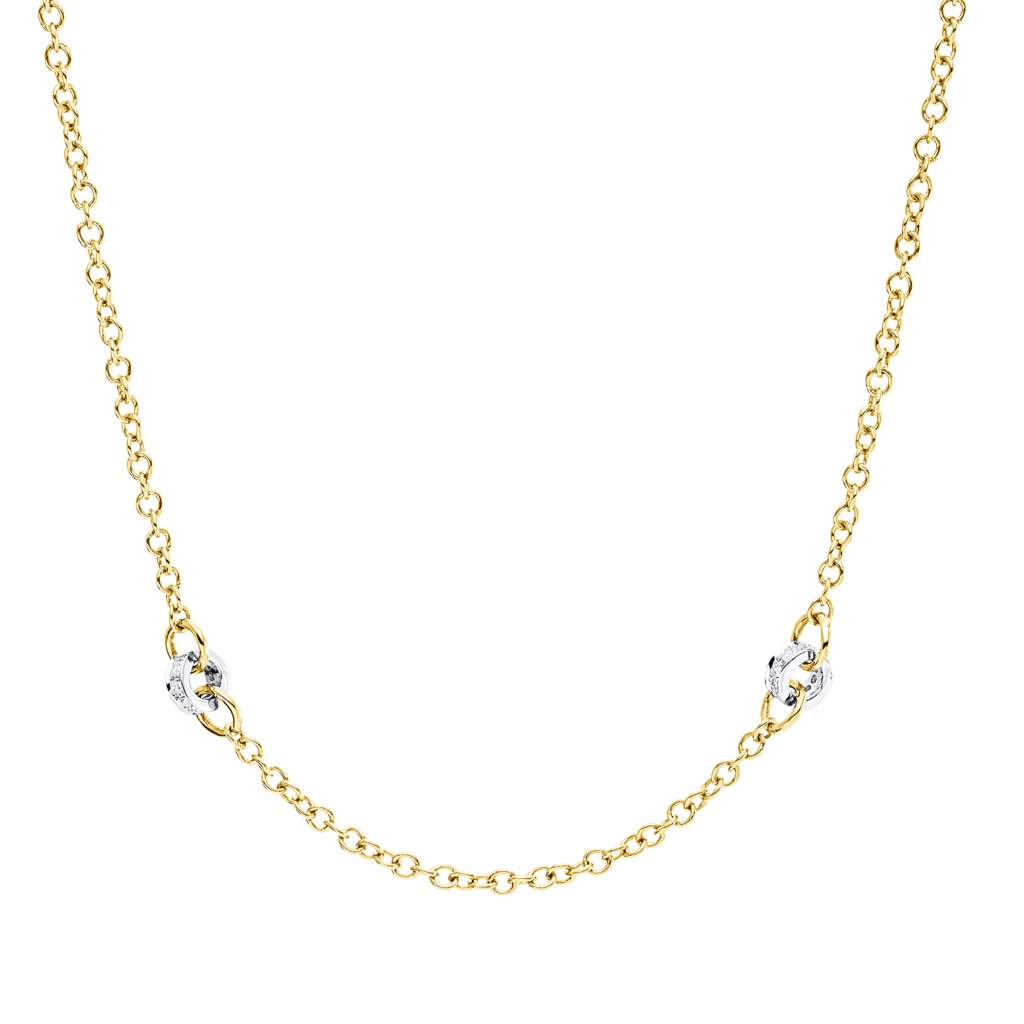 Brogle Classic Bicolor Diamantkette