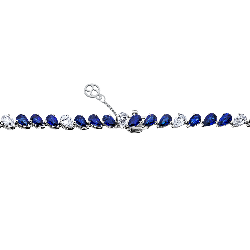 Brogle Selection sapphire necklace Brogle Selection sapphire necklace