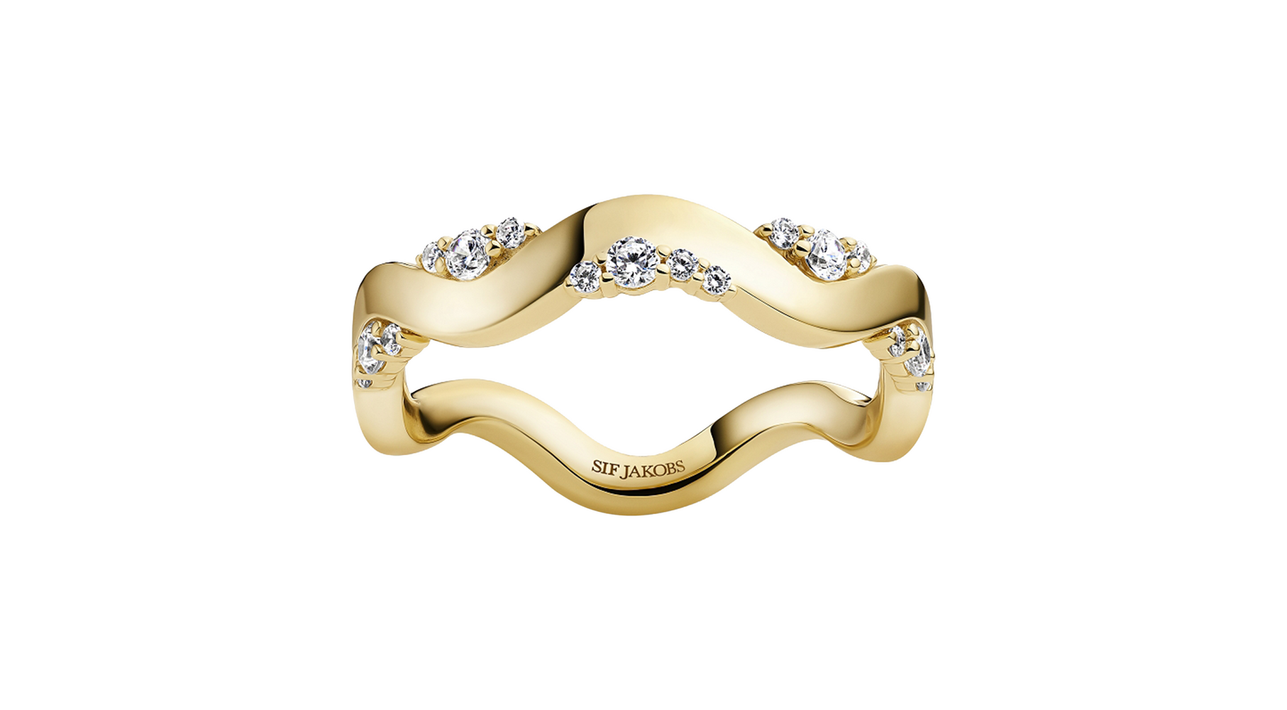 18 Karat vergoldetes Silber