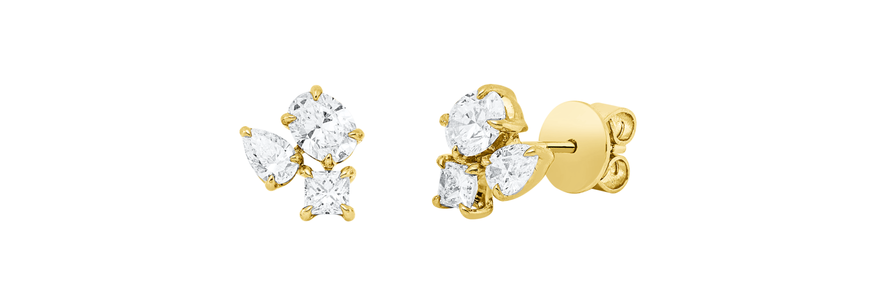 Brogle Selection diamond stud earrings Brogle Selection diamond stud earrings