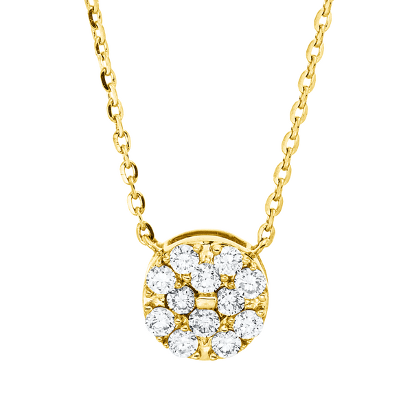 Brogle Classic necklace with diamond pendant