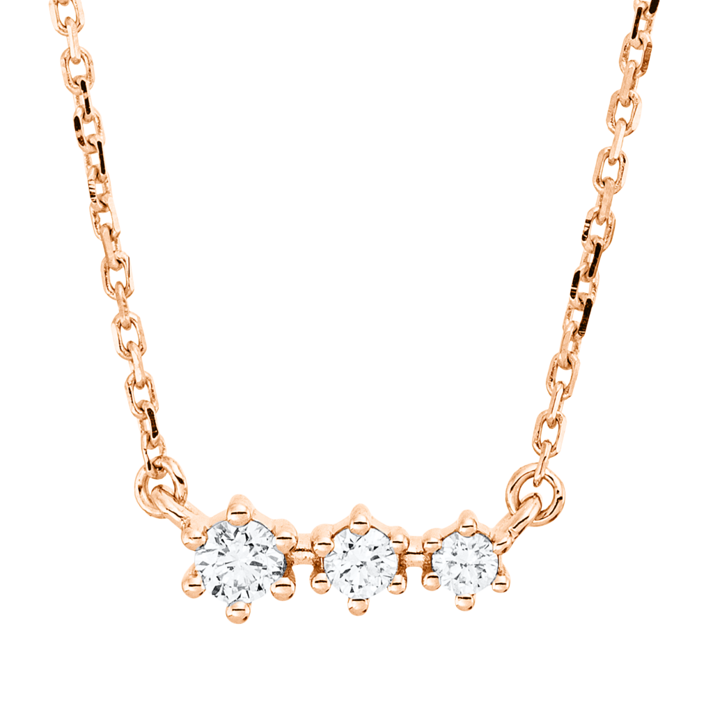 Brogle Classic necklace with diamond pendant