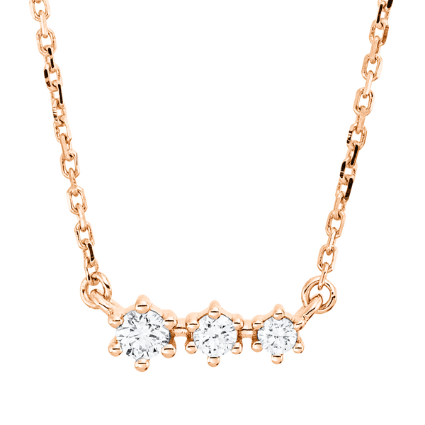 Brogle Classic necklace with diamond pendant Brogle Classic necklace with diamond pendant