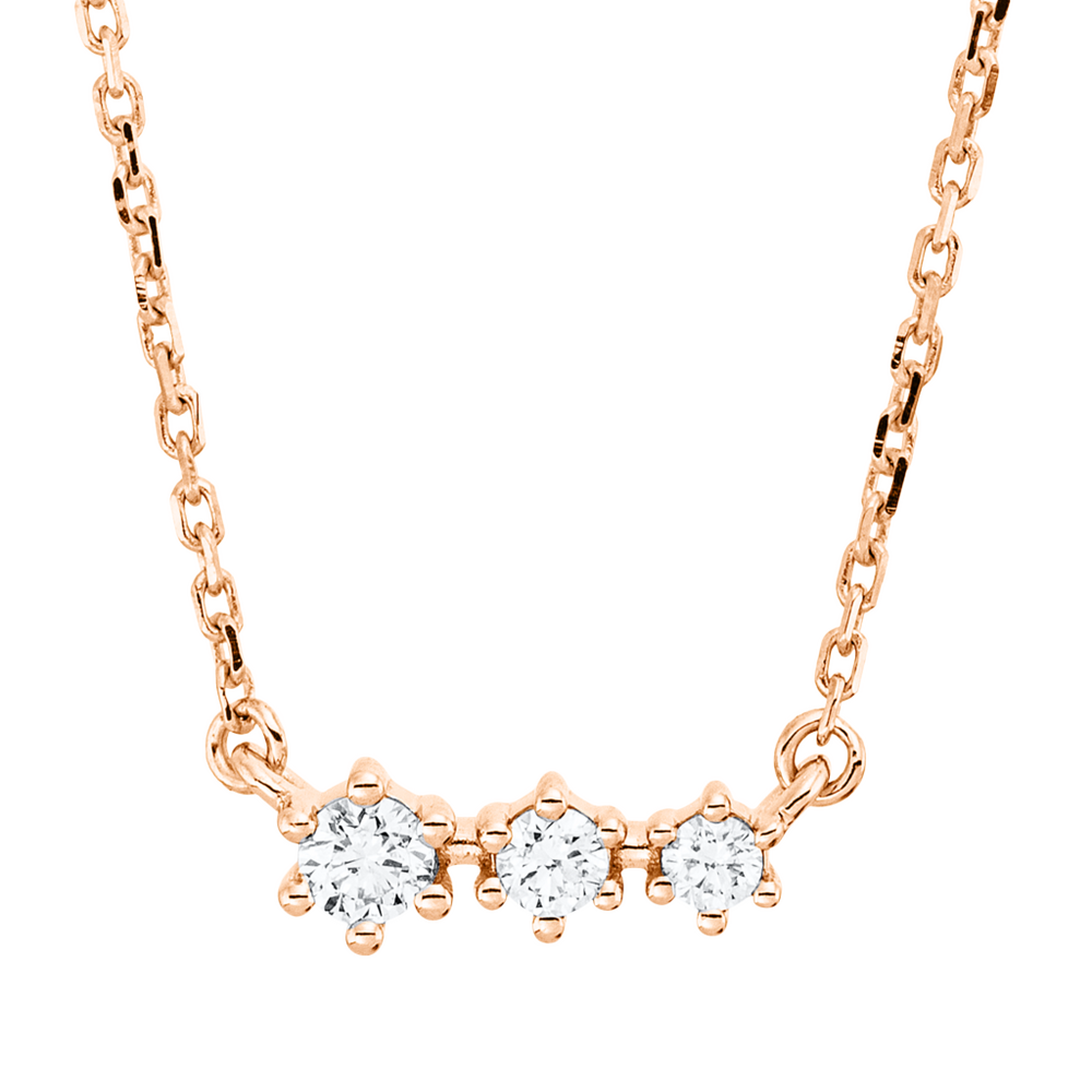 Brogle Classic necklace with diamond pendant Brogle Classic necklace with diamond pendant