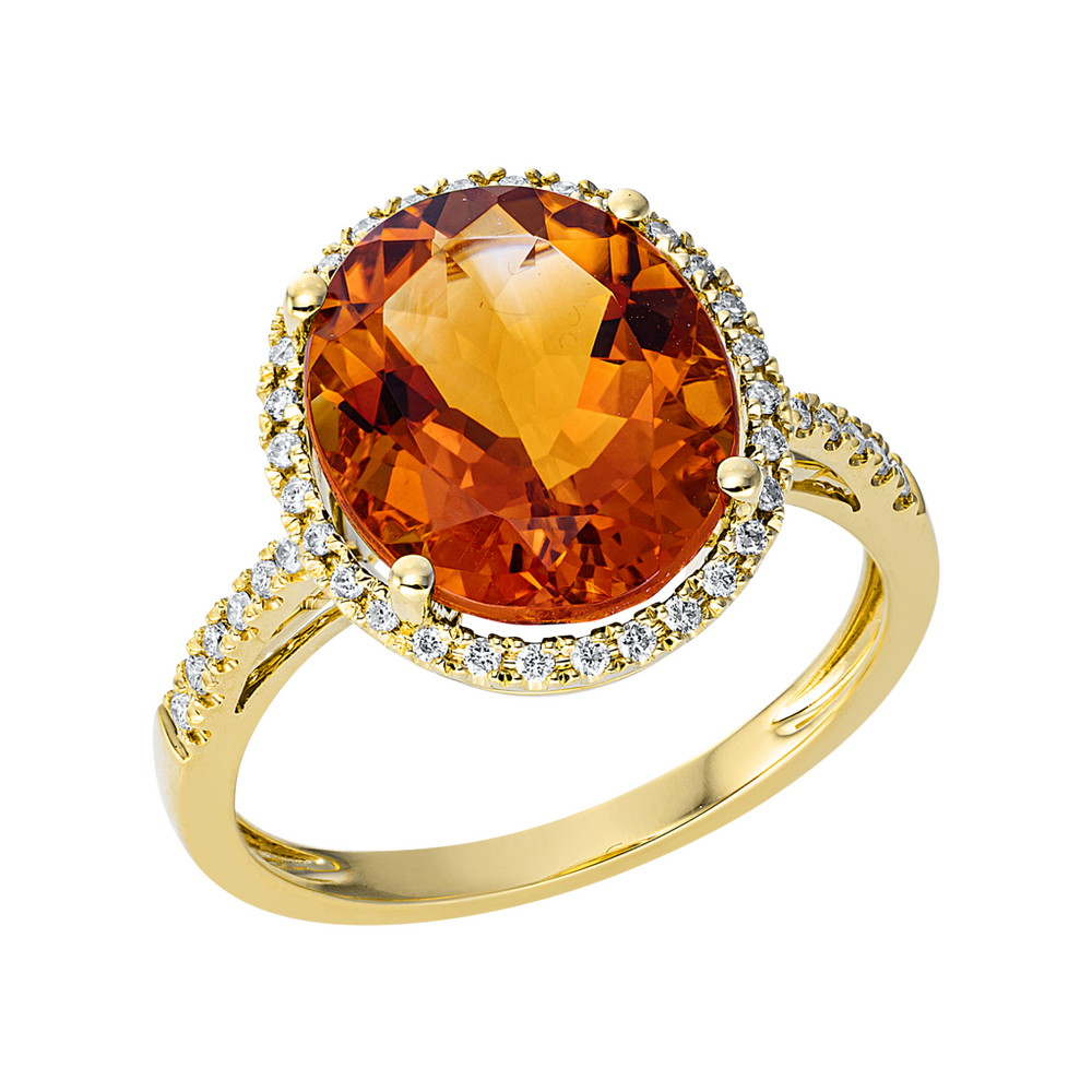 Brogle Selection Felicity citrine ring