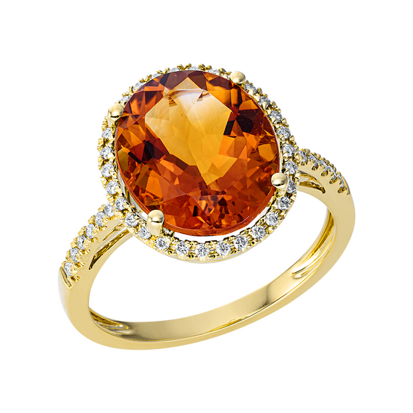 Brogle Selection Felicity citrine ring