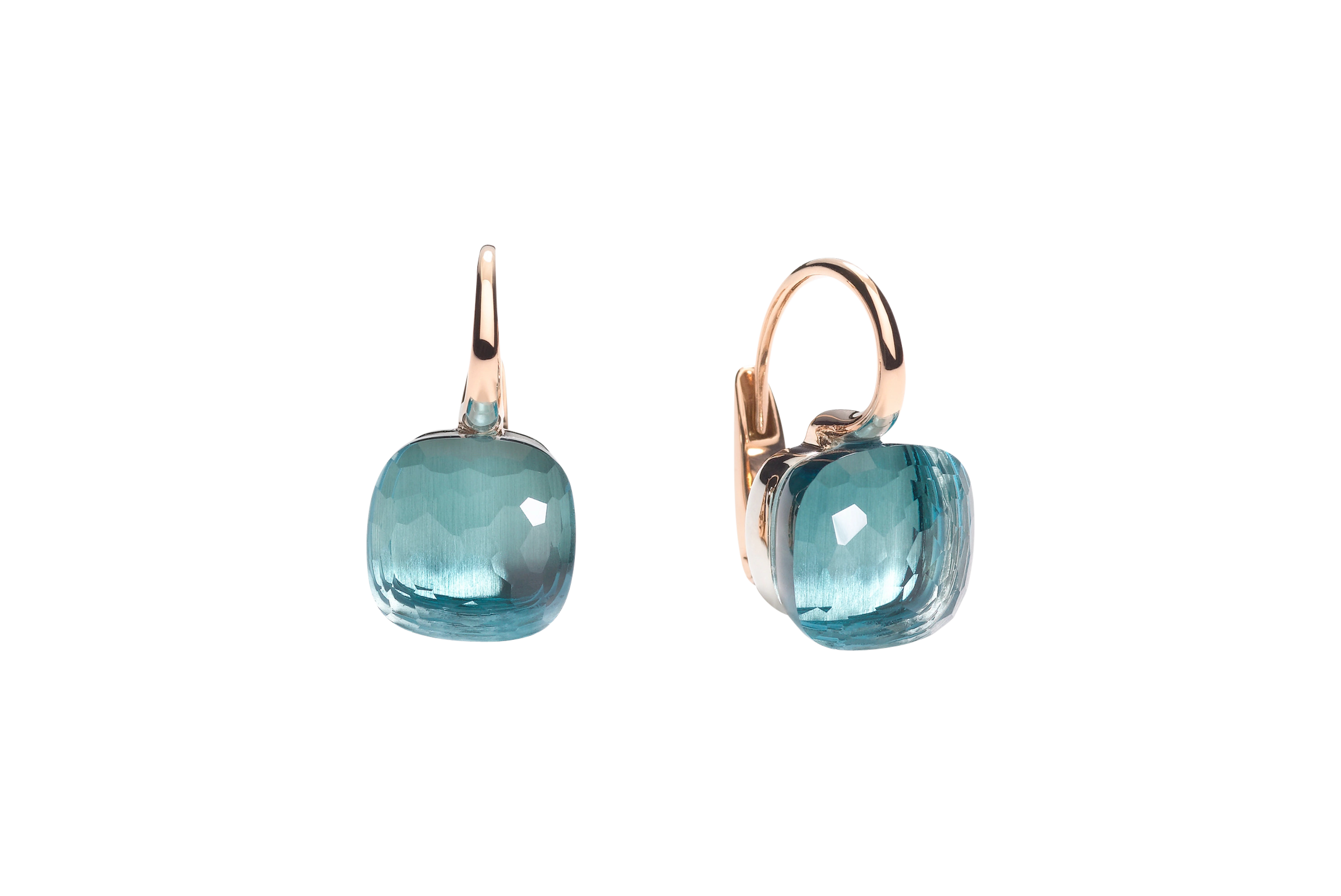 Pomellato Nudo Blautopas Ohrhänger Pomellato Nudo Blautopas Ohrhänger