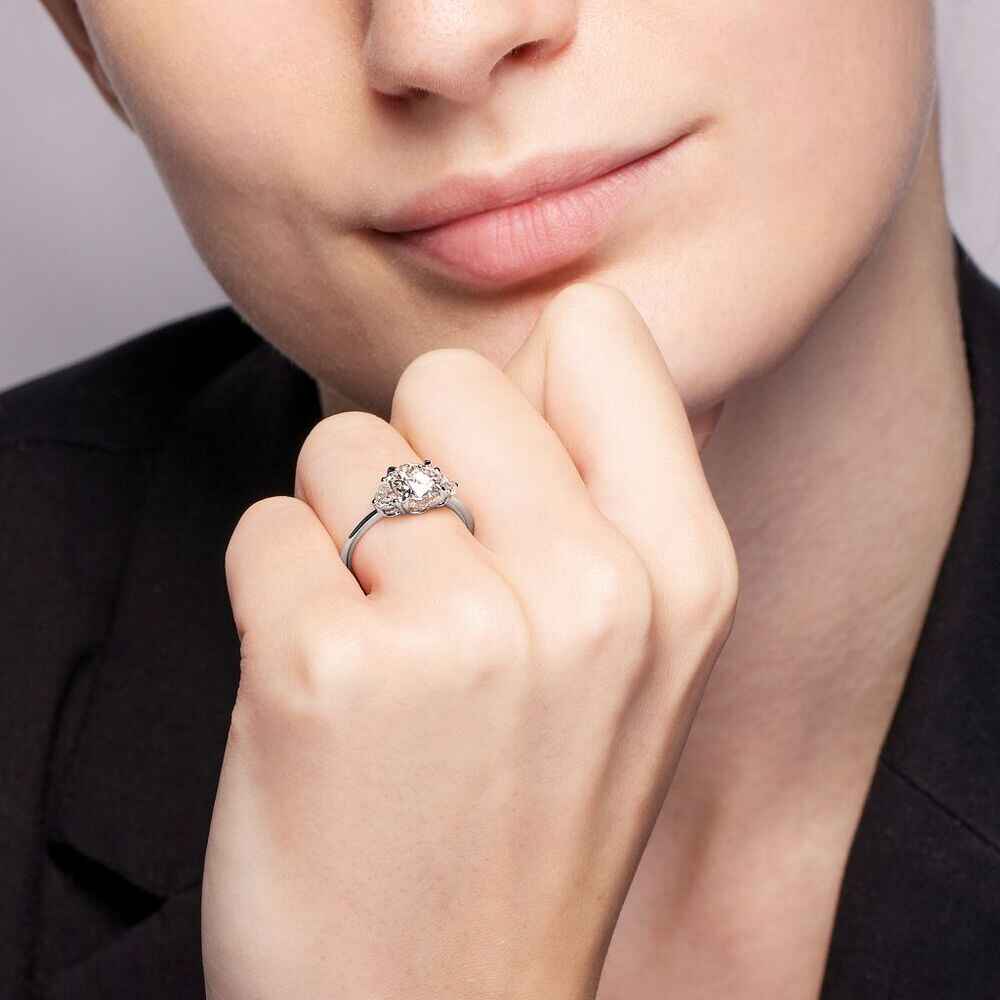 Brogle solitaire ring